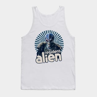 Vintage resident alien Tank Top